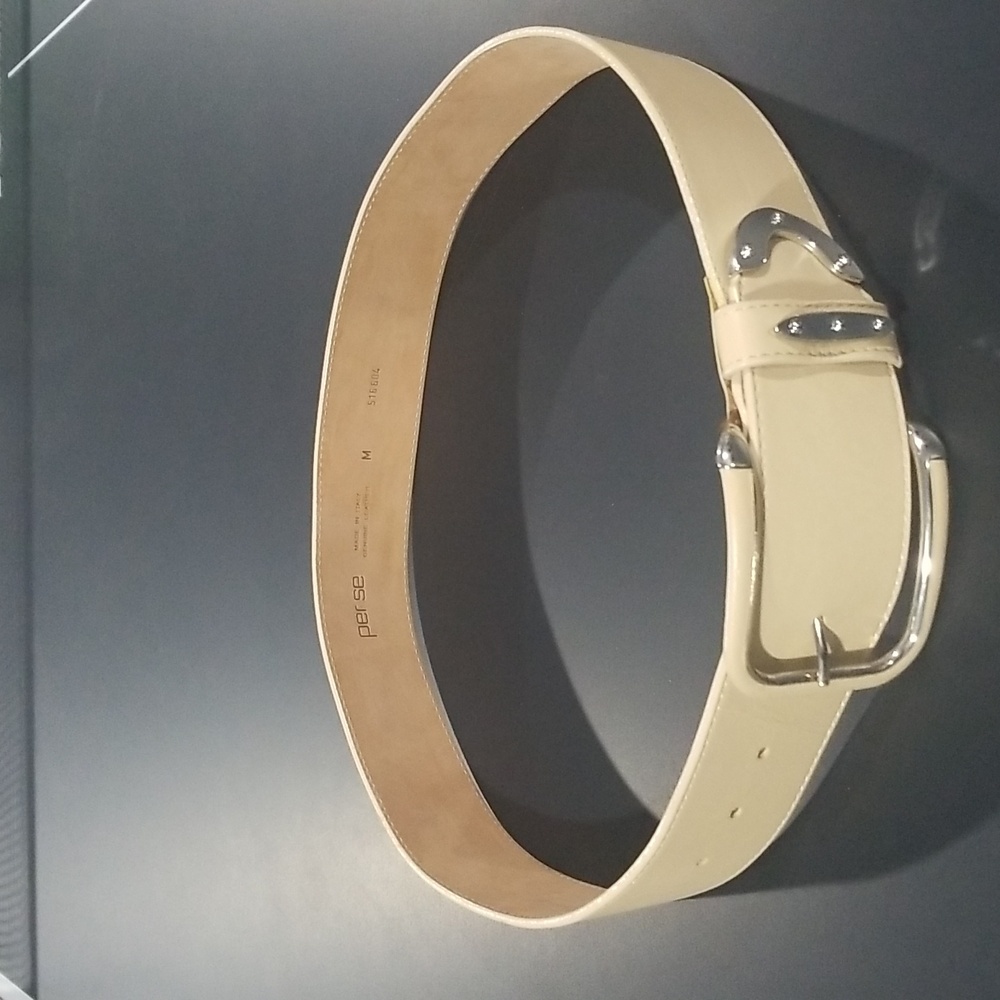 Perse leather belt